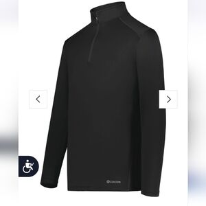 NWT Holloway Adult Coolcore 1/4 Zip Pullover Black
